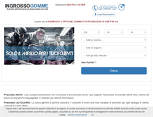 Tablet Screenshot of ingrossogomme.com